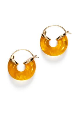 Amber Swell Hoop Örhängen