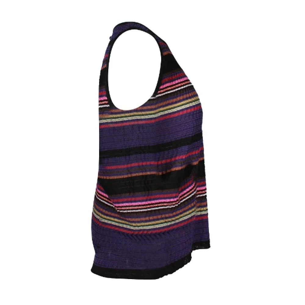 Missoni Pre-owned Fabric tops Purple Dames