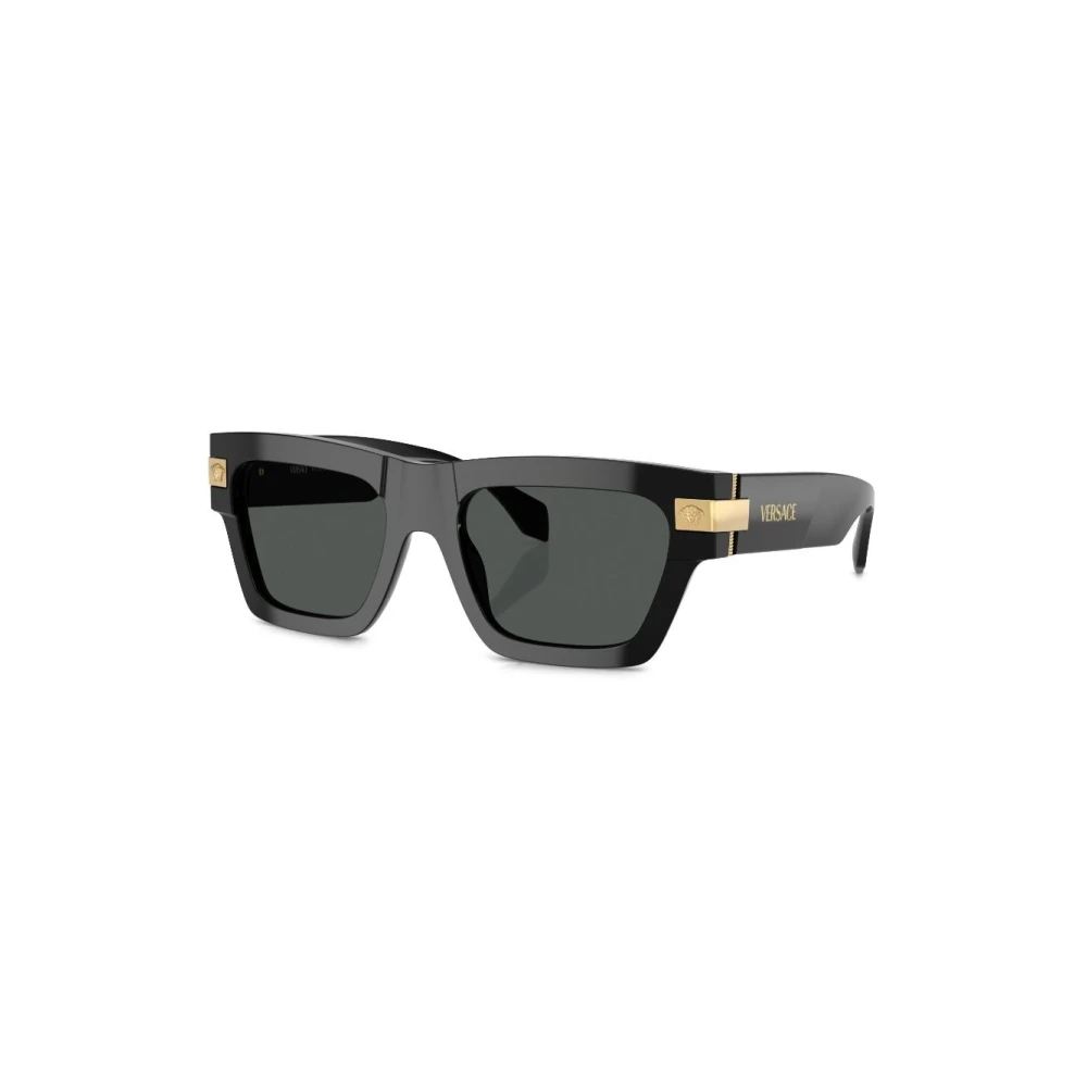 Versace Men's Black Sunglasses, 55 Mm, Ve4464 Gb187 Sunglasses