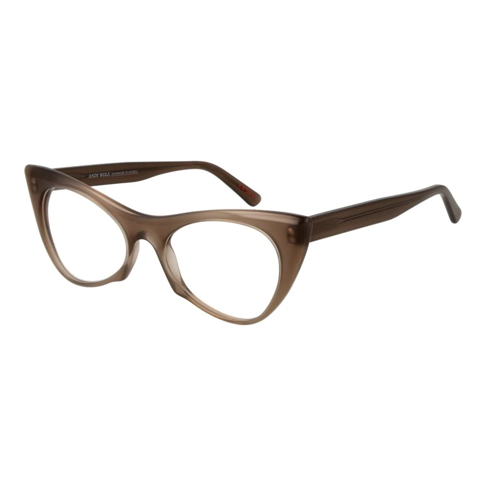 Andy Wolf Unisex Grey Cat Eye Optical Frames
