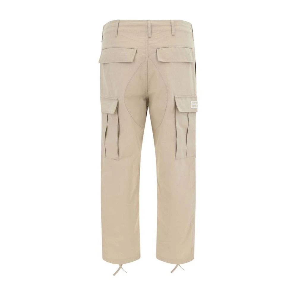 Kenzo Cargo Werkbroek met meerdere zakken Beige Heren