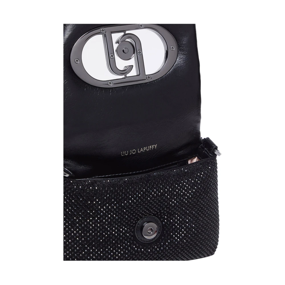Liu Jo Zwarte Schoudertas Elegant Modern Black Dames