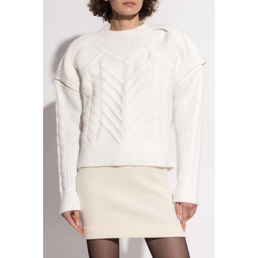 IRO Sweater Saleno White Dames