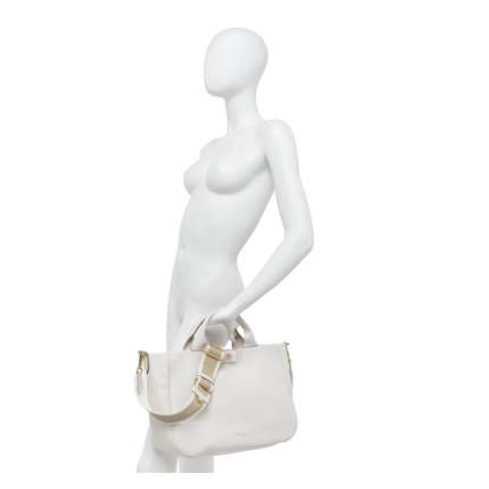 Gianni Chiarini Armonia Leren Tas White Dames