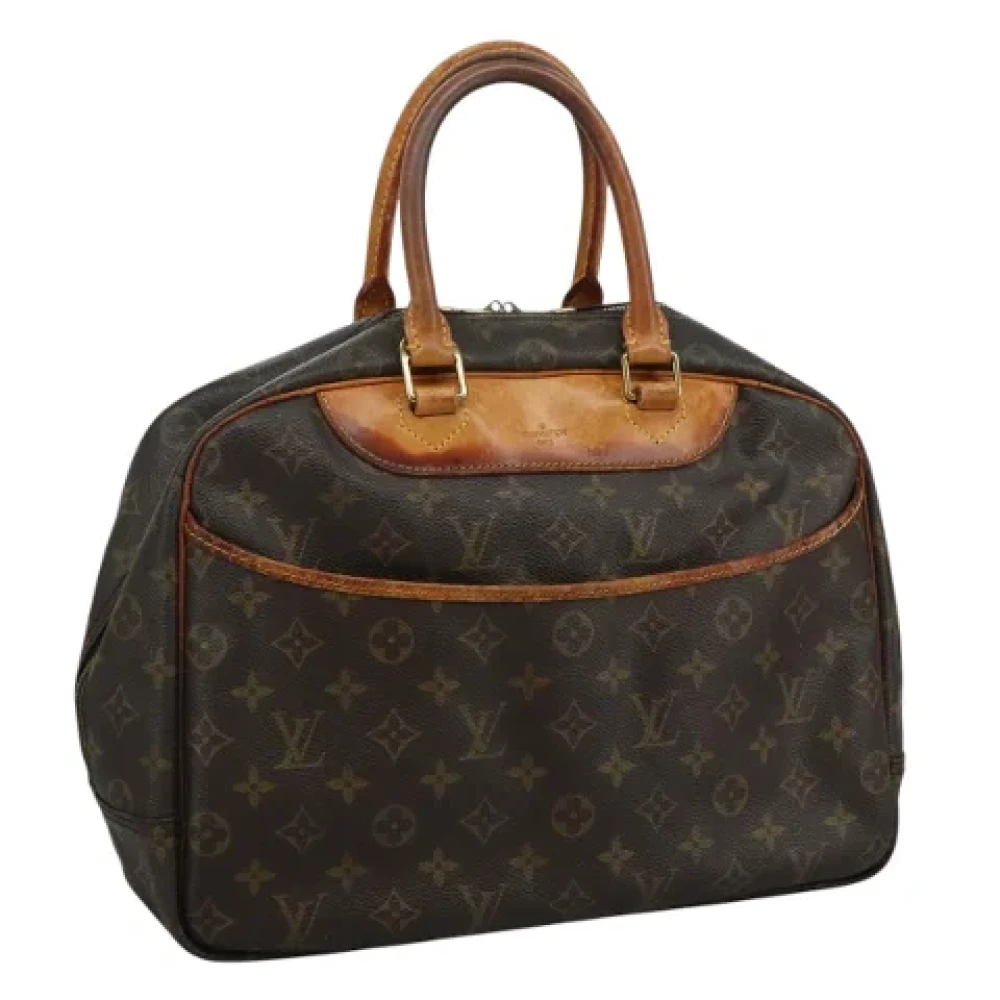 Louis Vuitton Vintage Pre-owned Canvas handbags Brown Dames