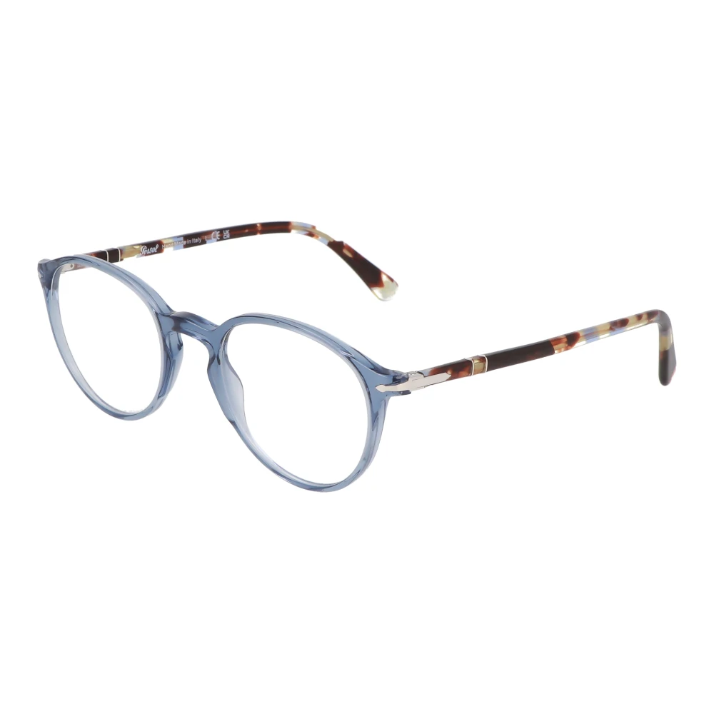 Persol Ronde Montuur Bril Blue Unisex