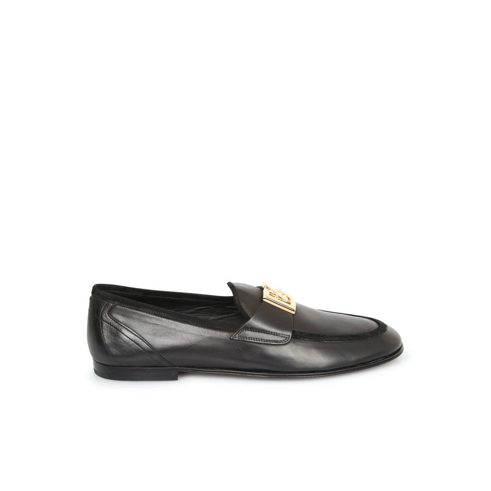 Dolce & Gabbana Herren Schwarz Schuhe, K, 40 Eugröße: