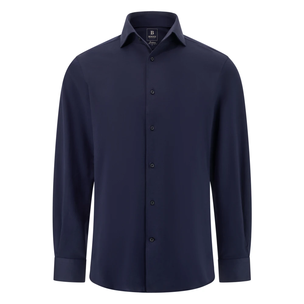 Boggi Milano Herren Blau Shirts, Sgröße: