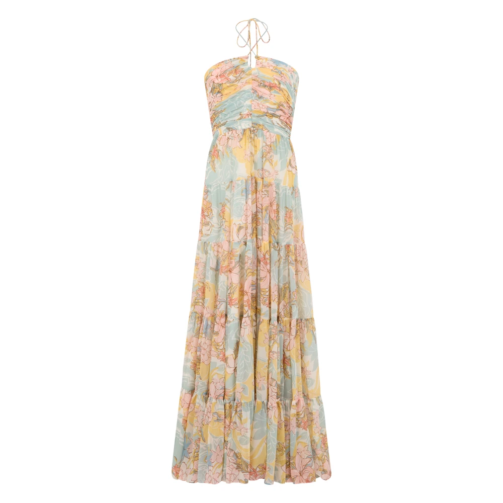 Ralph Lauren Women's Multicolor Maxi Dresses, 2XS, Draped Maxi Dress