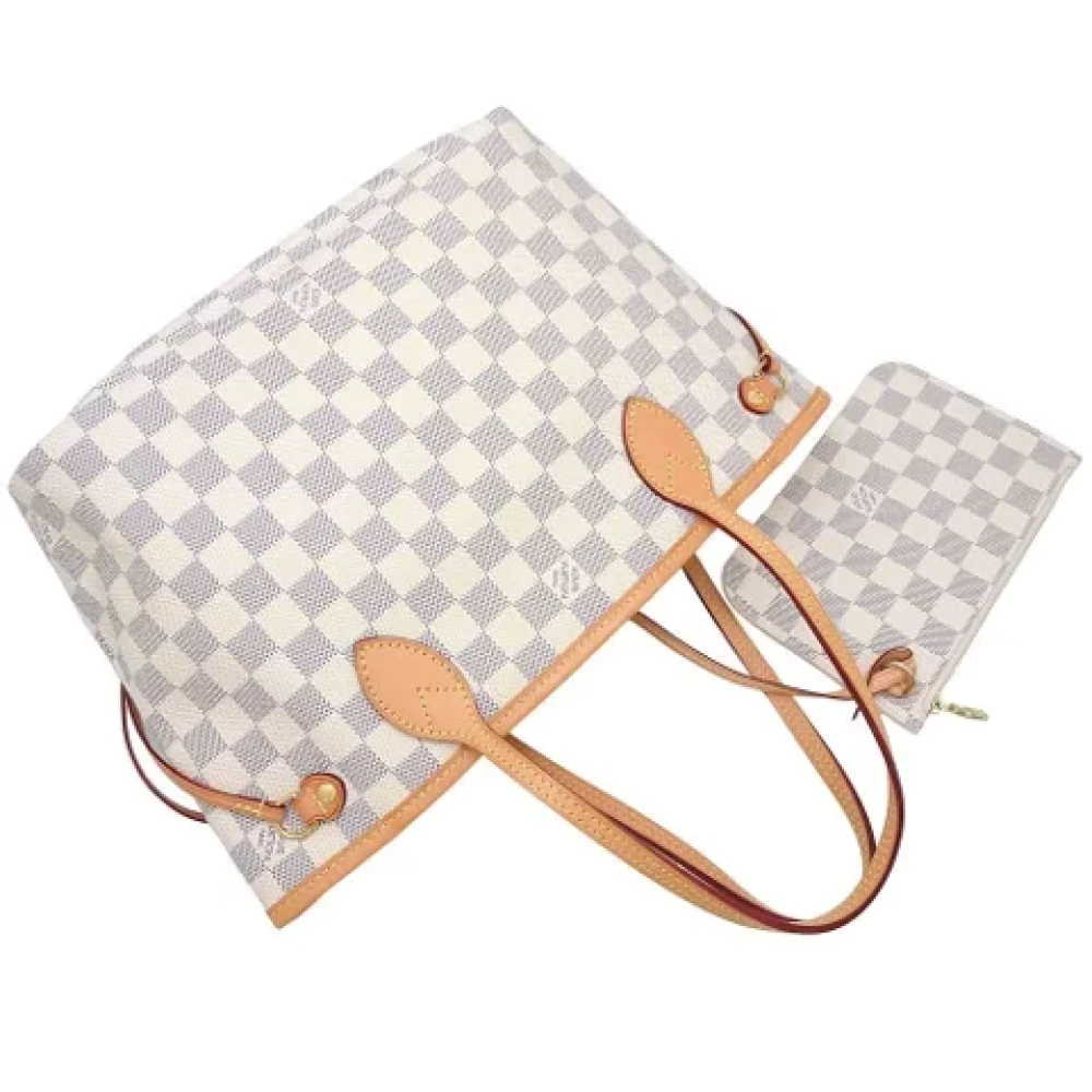 Louis Vuitton Vintage Pre-owned Fabric shoulder-bags Beige Dames