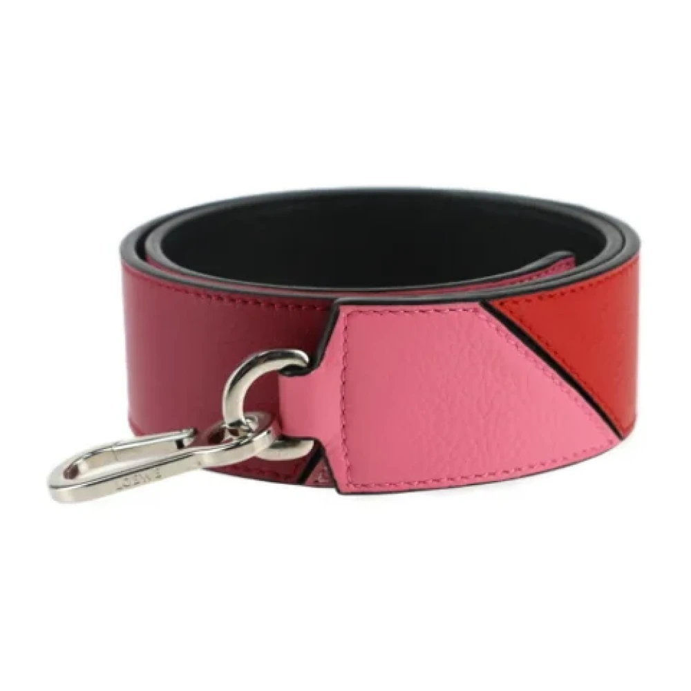 Loewe Pre-owned Leather home-office Pink Dames