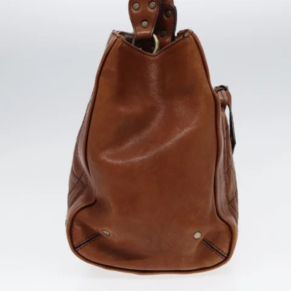 Bally Pre-owned Leather handbags Brown Dames