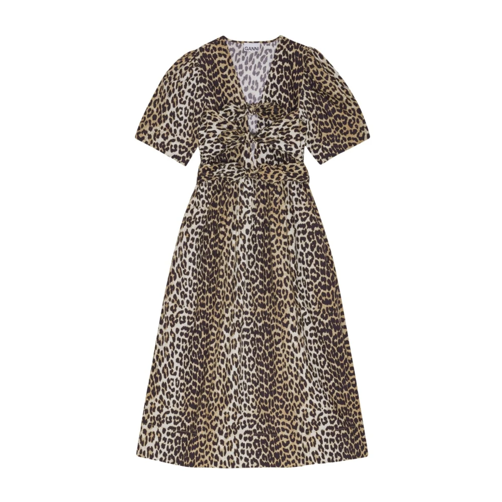 Ganni Multikleur Stijlvolle Jurken Multicolor Dames