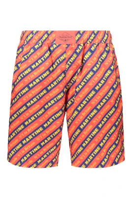 Logo Print Badshorts Mesh Foder