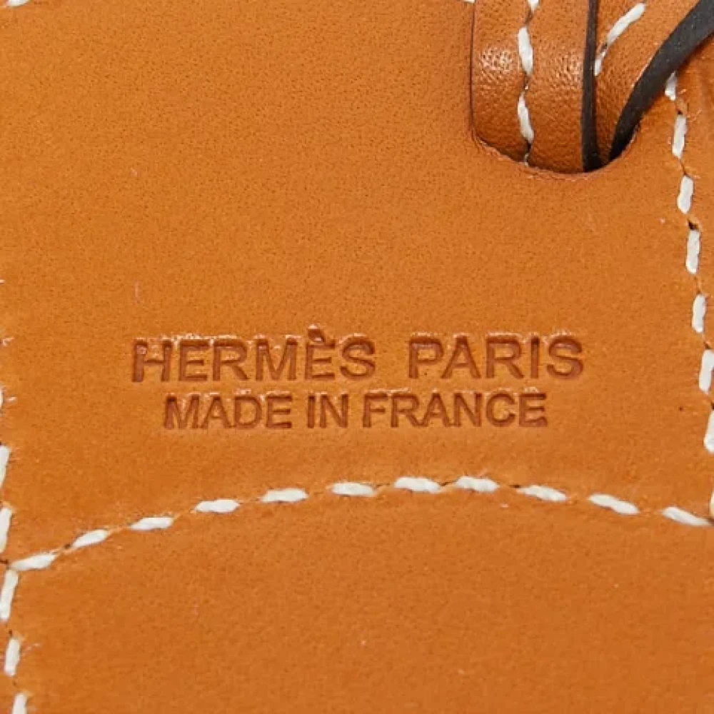 Hermès Vintage Pre-owned Leather key-holders Brown Dames