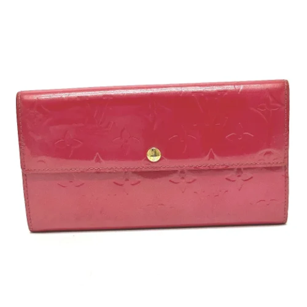 Louis Vuitton Vintage Pre-owned Fabric wallets Pink Dames