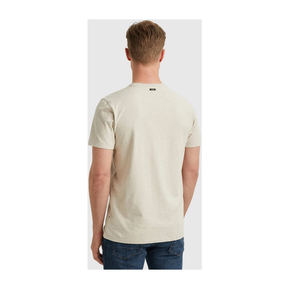 Vanguard Crewneck Jersey T-shirt Beige Heren