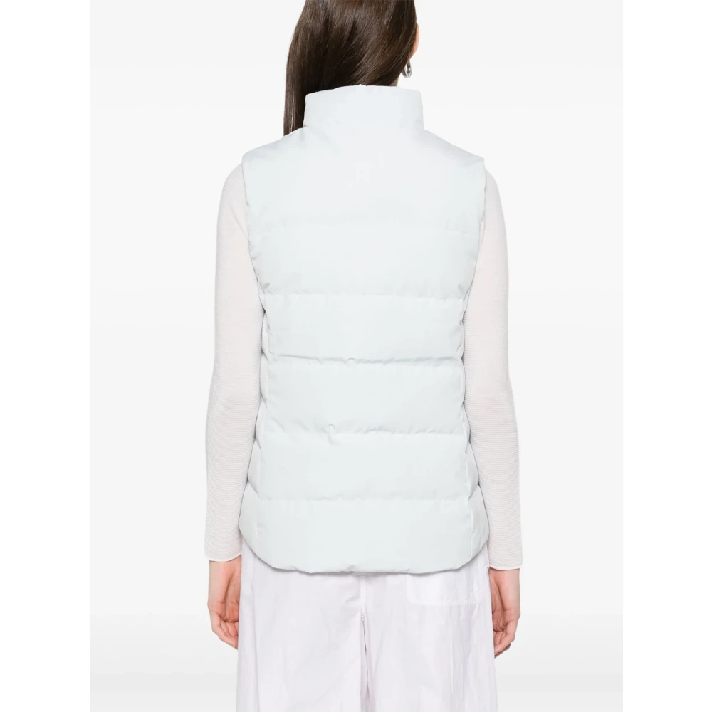 Canada Goose Heldere Blauwe Mouwloze Ganzendonsjas Blue Dames