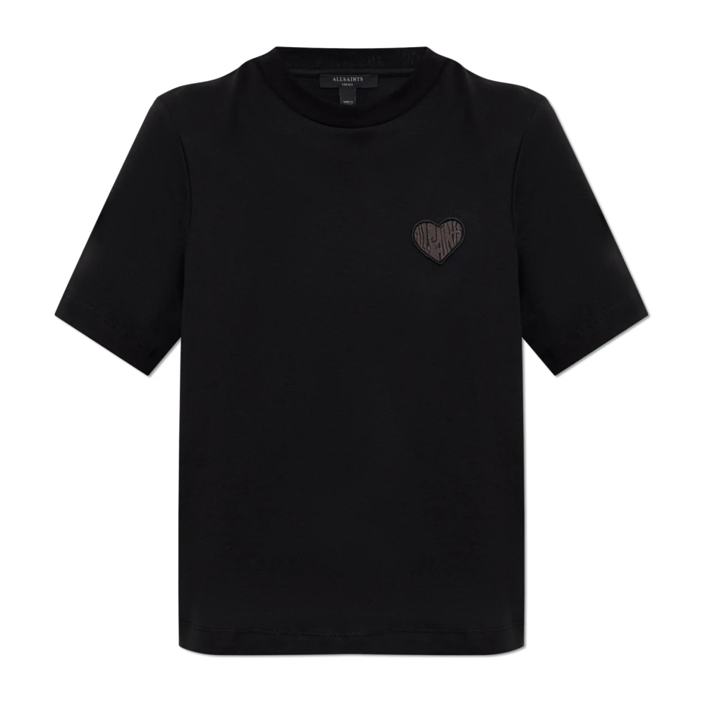 AllSaints Lover T-shirt Black Dames