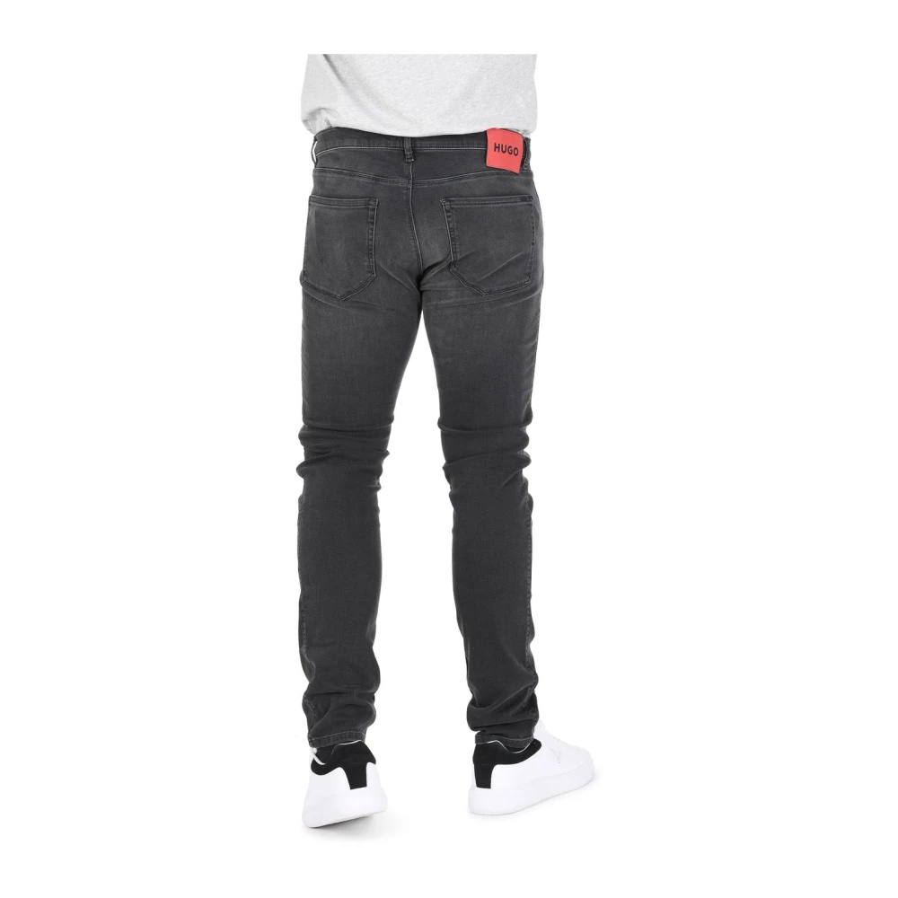 Hugo Boss Antraciet SlimFit Heren Jeans Black Dames