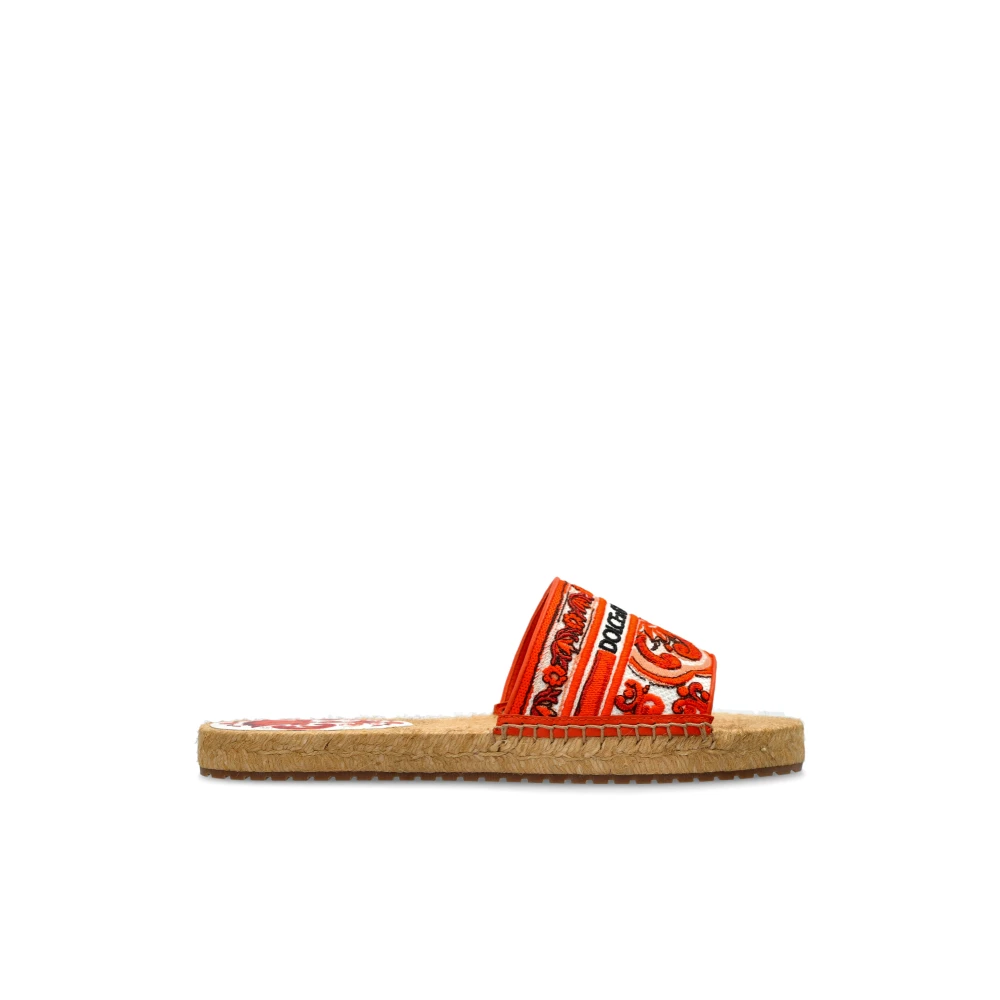 Dolce & Gabbana Donna Arancione - Ciabatte - Shoes - 38 Eu