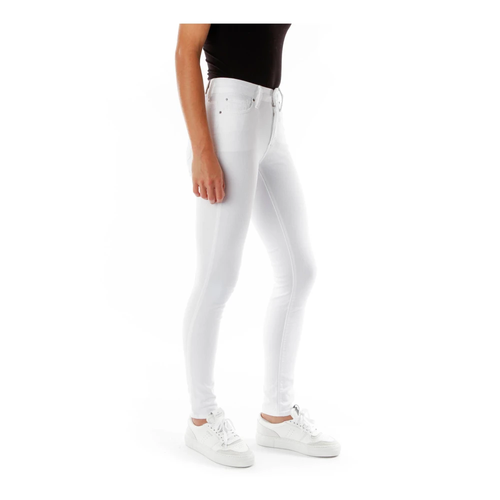Replay Luzien Skinny Fit Highwaist Jeans White Dames