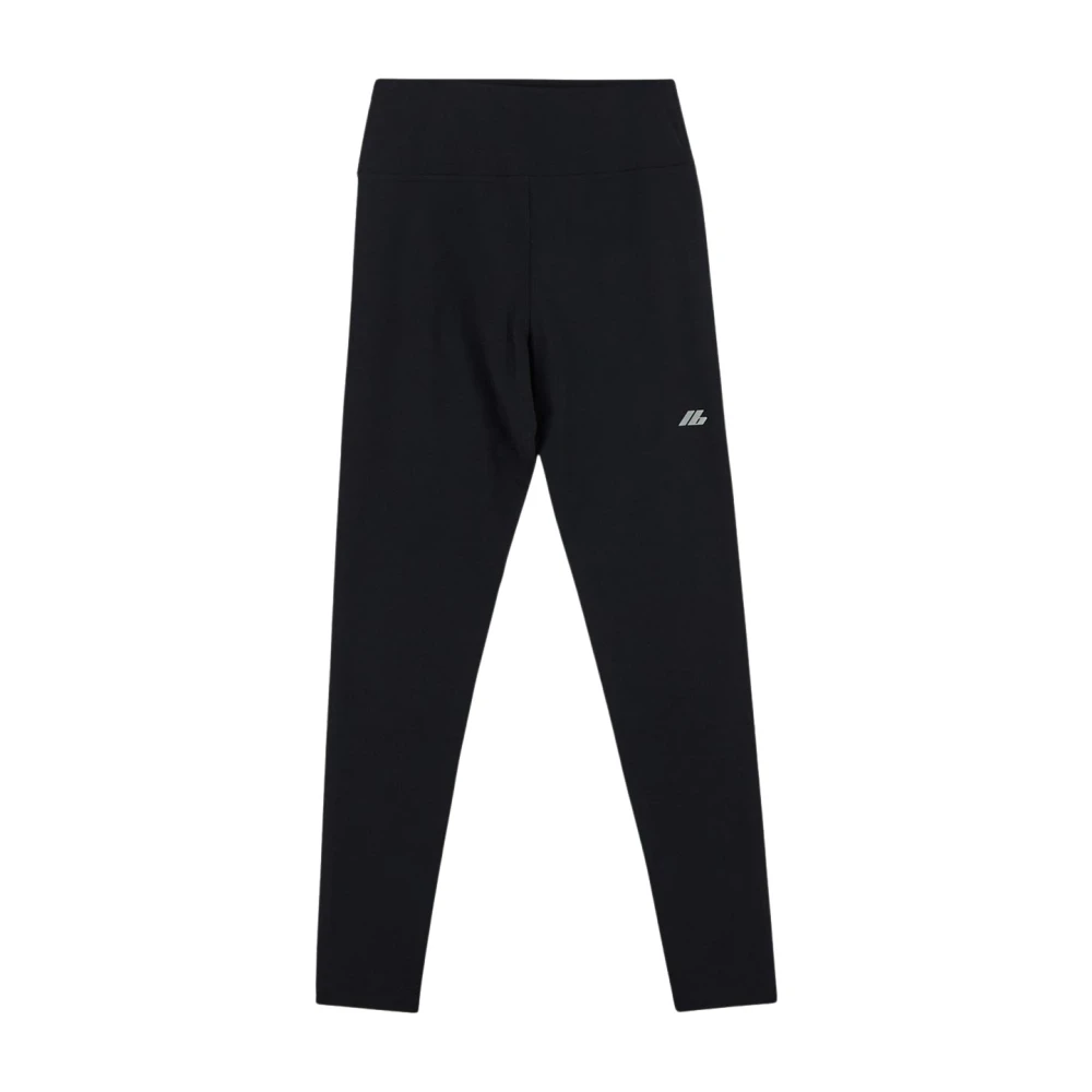 Balenciaga Logo Polyester Legging Black Dames