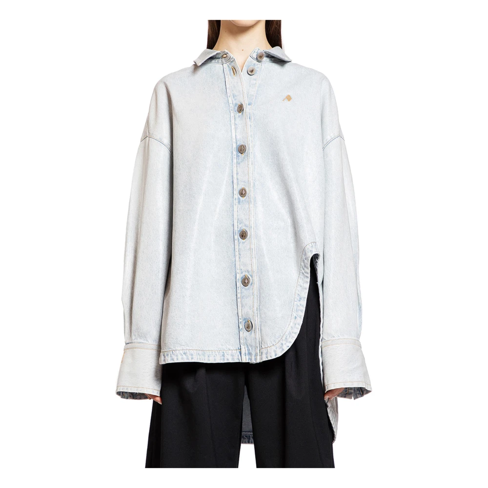 Blouses & Shirts > Denim Shirts - - The Attico - Modalova