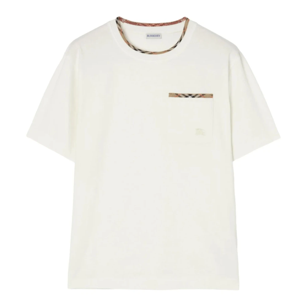 Burberry , Herren, Oberteile, Weiß, M