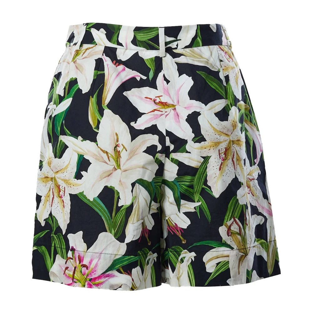 Dolce & Gabbana Dames Lilies Shorts Multicolor Dames