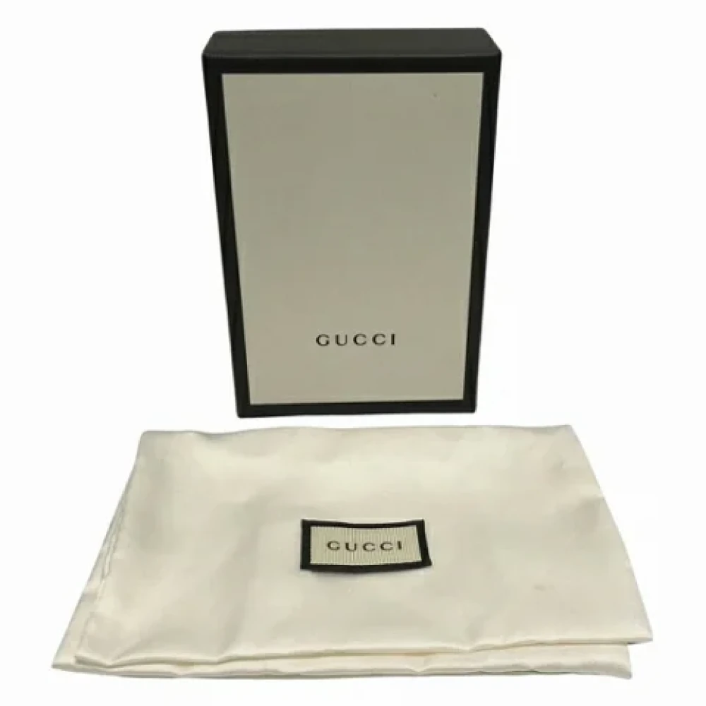 Gucci Vintage Pre-owned Leather wallets Brown Dames