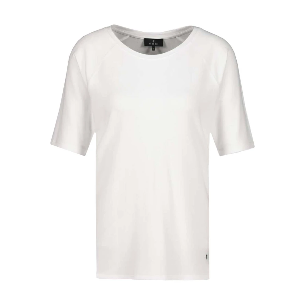 Monari Stijlvol T-shirt 409372 Beige Dames