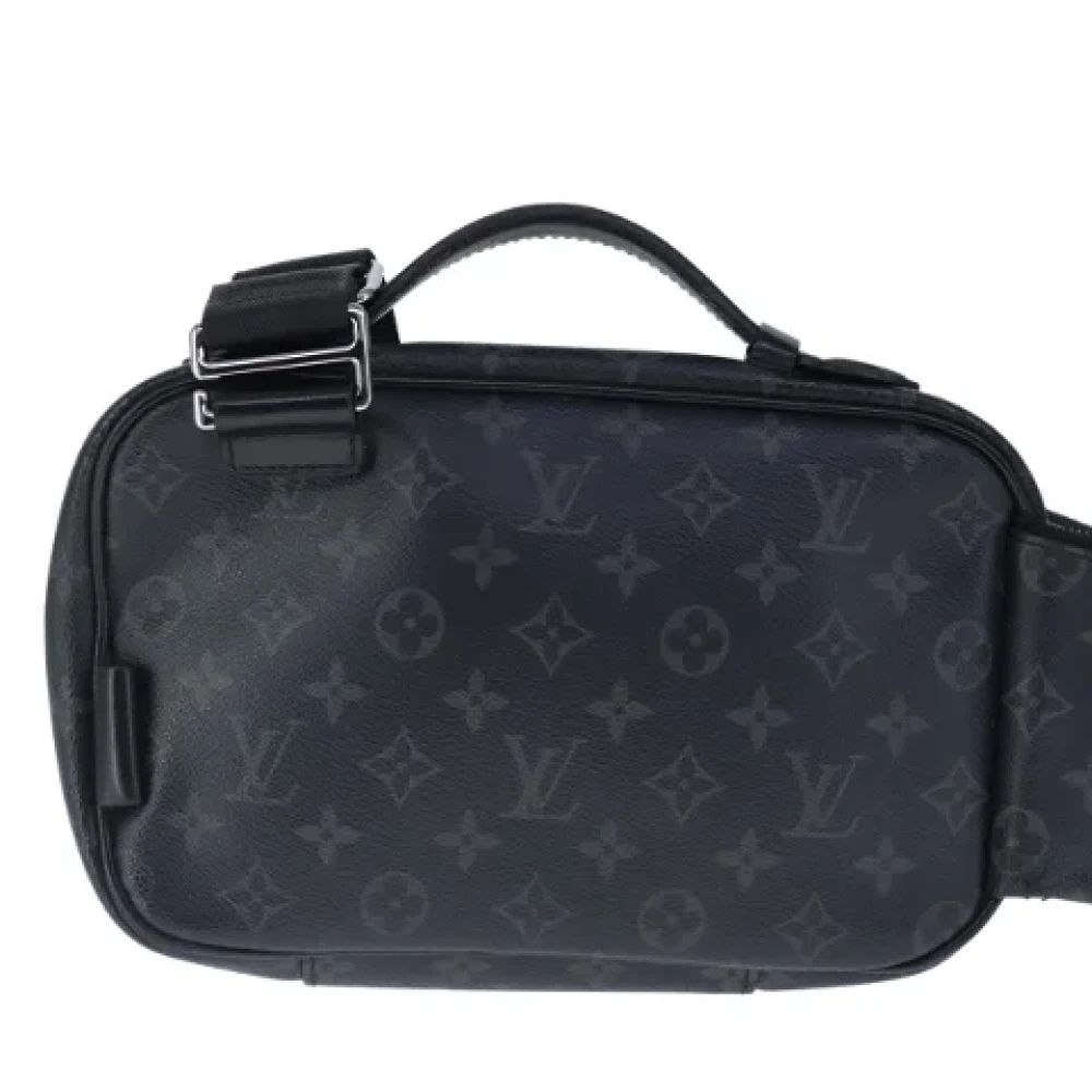 Louis Vuitton Vintage Pre-owned Canvas louis-vuitton-bags Black Dames