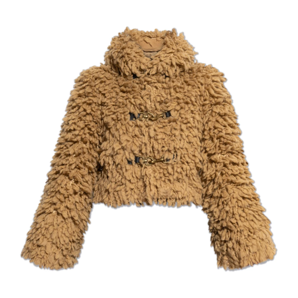 Burberry Wollen jas Brown Dames