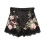 hypnotic-lace-trim-belted-short