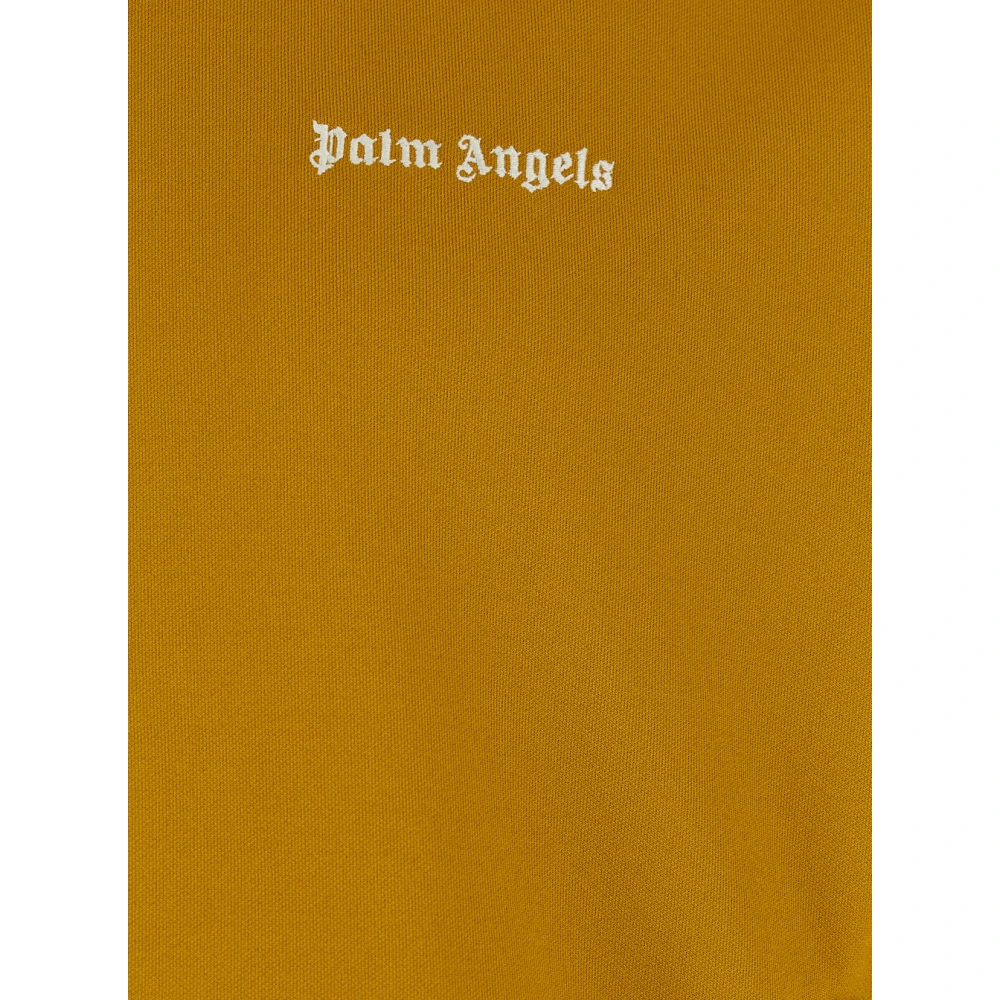 Palm Angels Oranje Classic Logo Track Jacket Sweaters Orange Heren