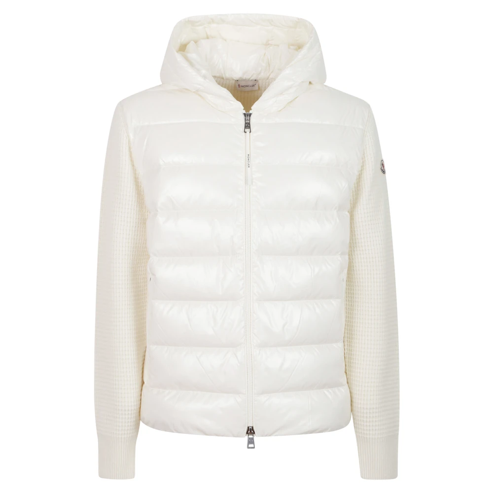 Moncler Wool And Nylon Padded Cardigan - Bild 2