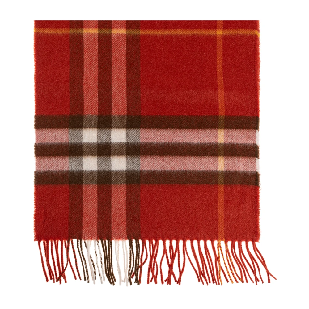 Burberry Unisex Red Winter Scarves, One Size, Cashmere Scarf