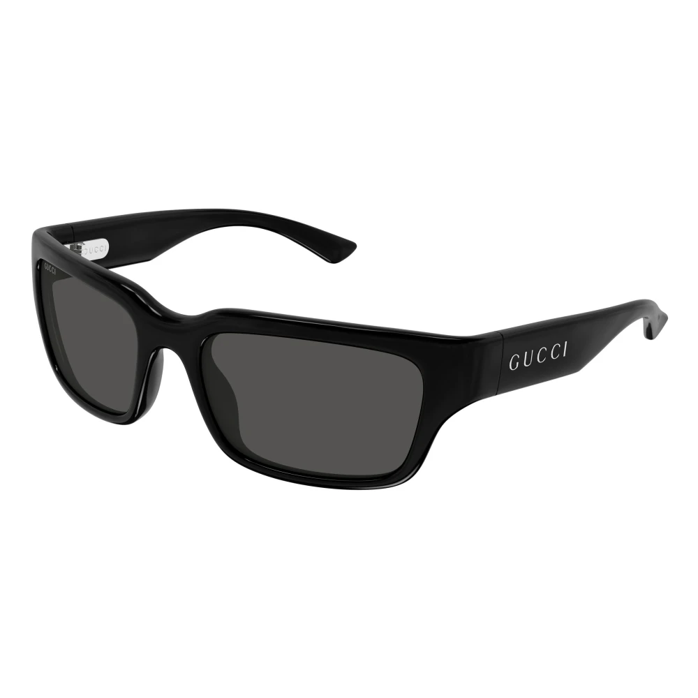Gucci Square Sunglasses - Male - Sunglasses - Black - 58 Mm - Accessories