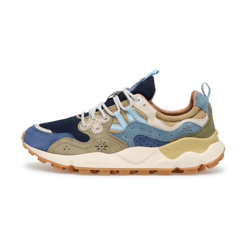Flower Mountain Yamano 3 Trainers - Male - Sneakers - Blue - 10 Uk - Shoes
