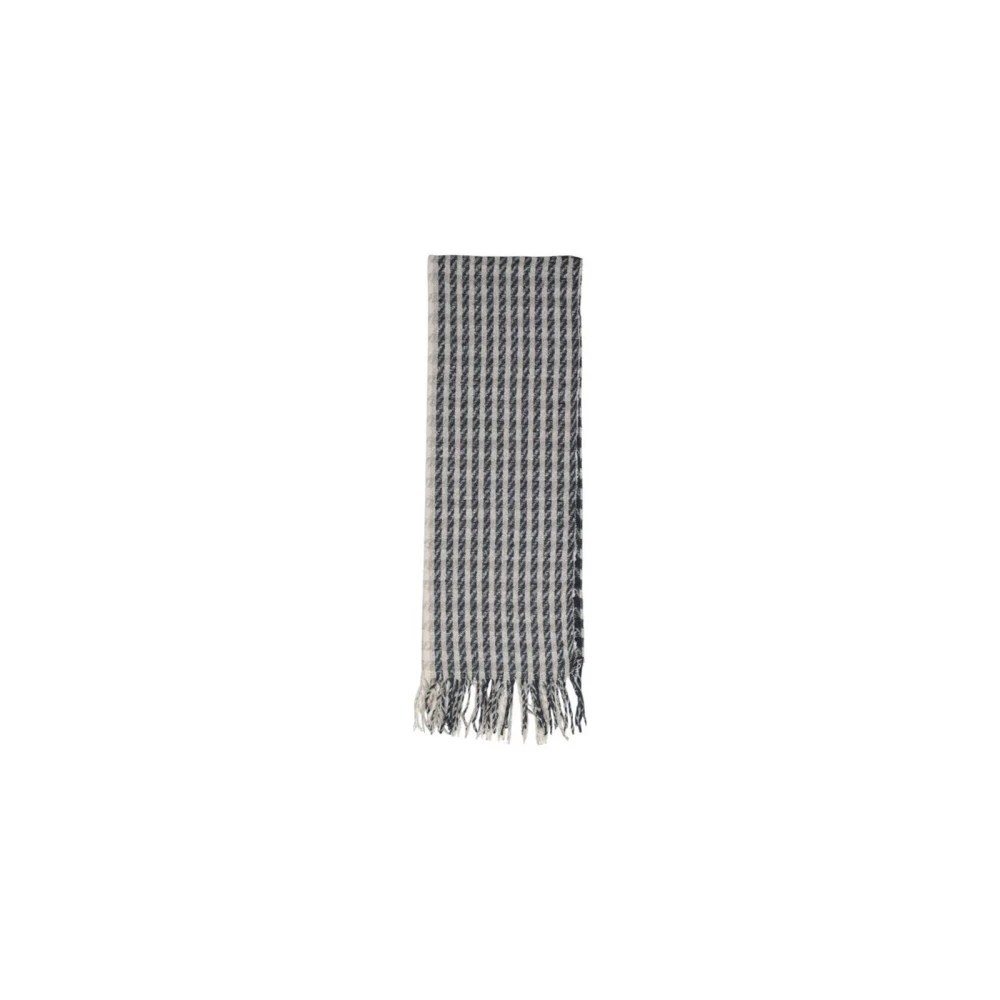 Only Grijze Polyester Sjaal Stijl Gray Dames