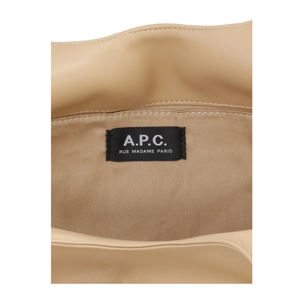 A.p.c. Tote Bag Shopper Beige Dames
