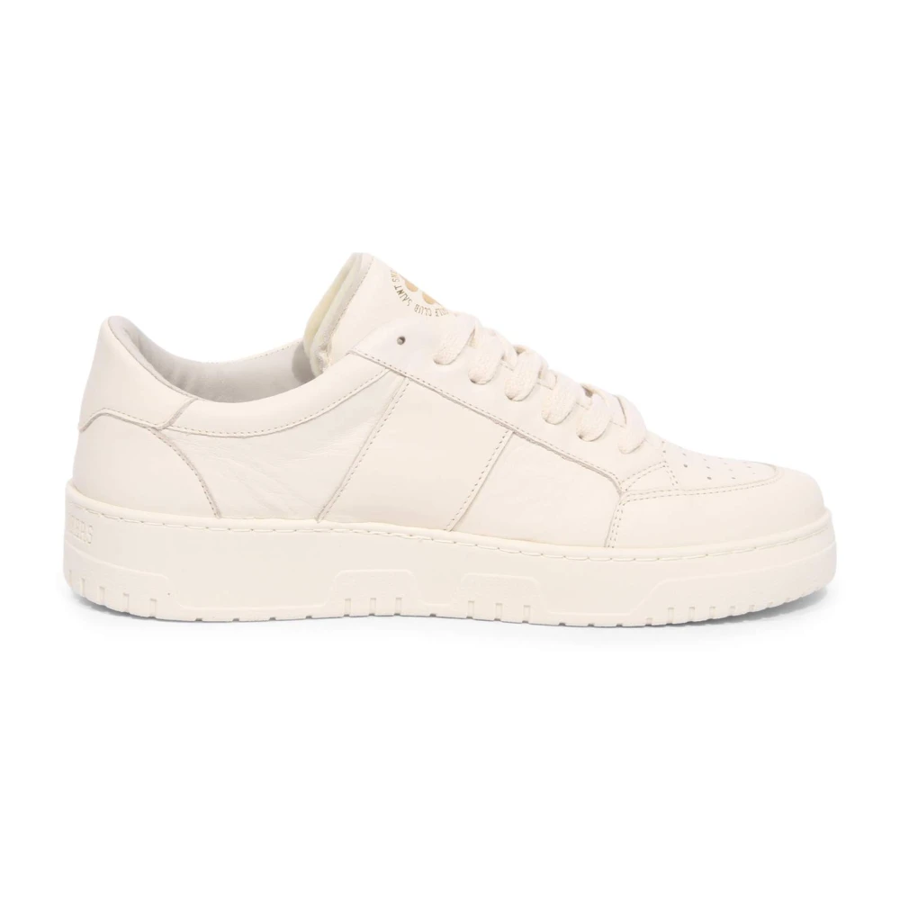 Saint Sneakers Italiaanse Golf Club Schoenen Crème Heren Schoenen Beige