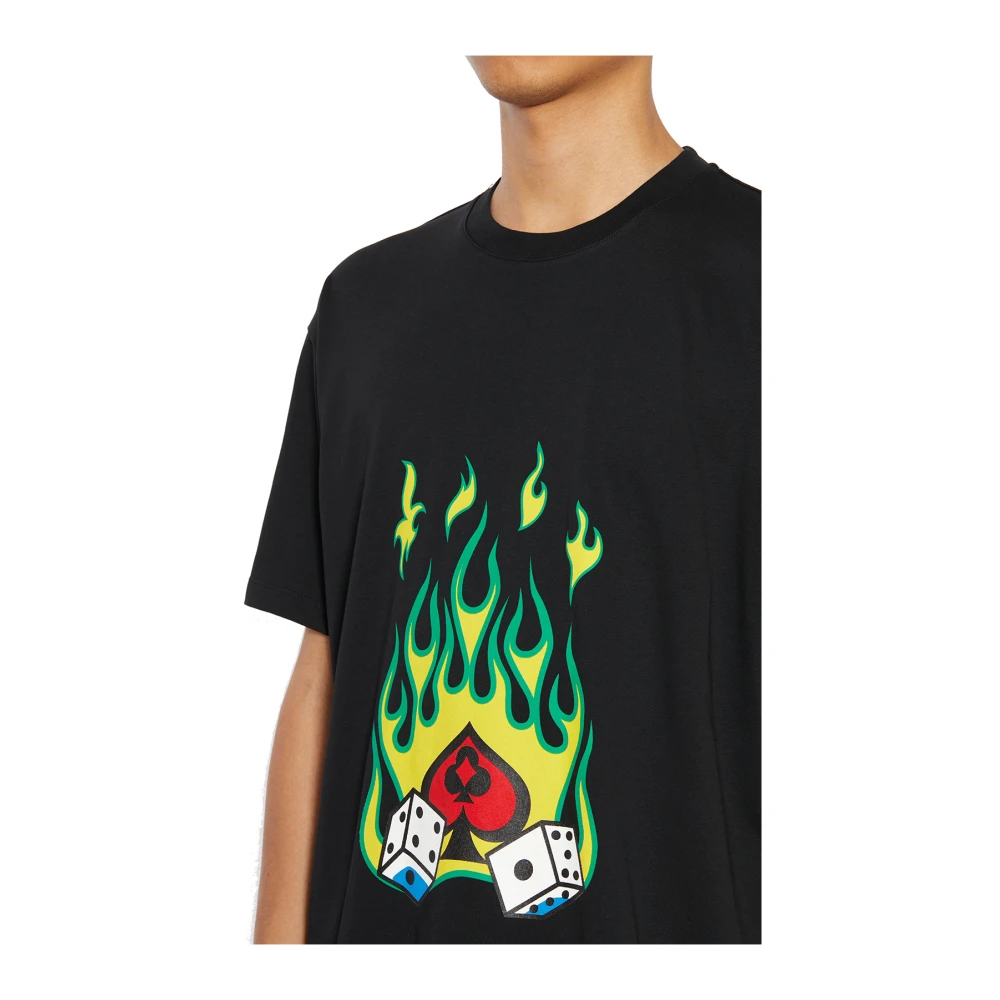 Just DON Katoenen Ronde hals T-shirt Black Heren