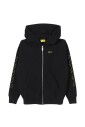 sweat-a-capuche-jaune-enfants