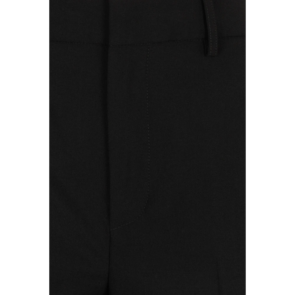 Dondup Zwarte Broek Janice Stijl Black Dames