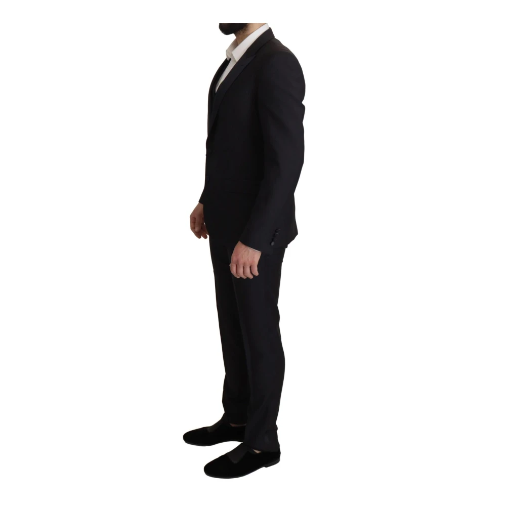 Dolce & Gabbana Klassiek Fit Pak Zwart Black Heren