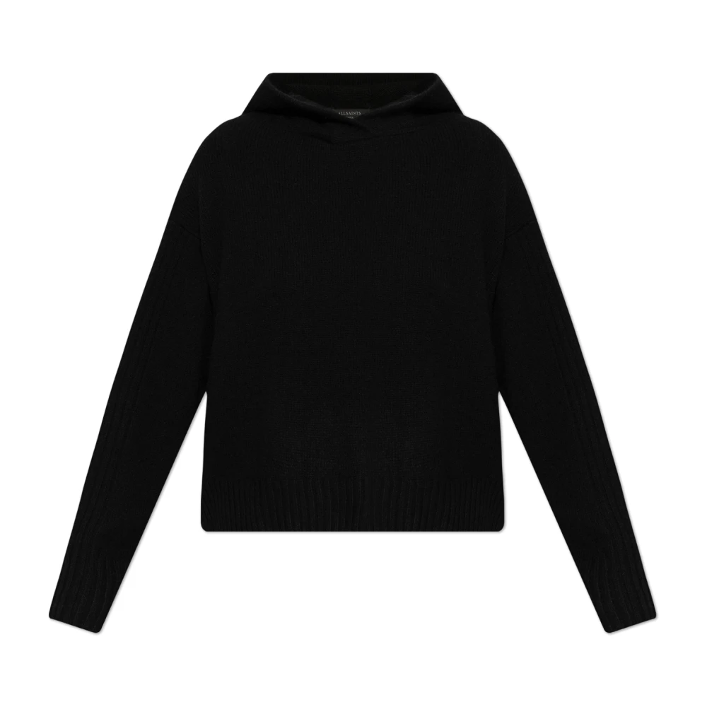 AllSaints Capuchontrui Ines Black Dames