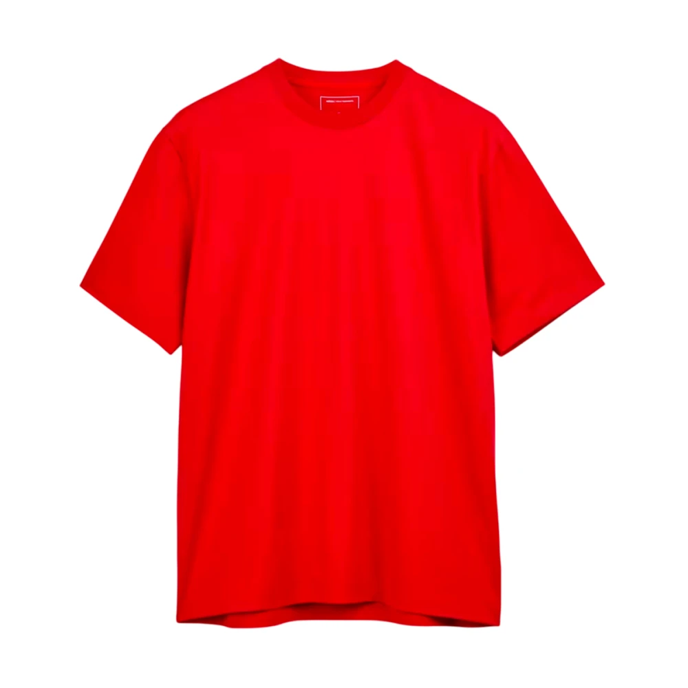 Y-3 Grafische korte mouw T-shirt Red Heren