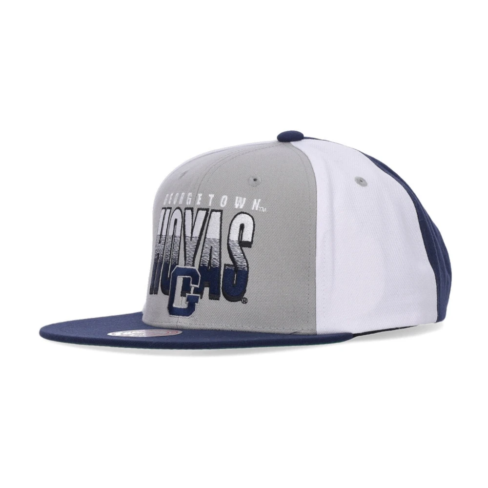 Mitchell & Ness Georgetown Hoyas Snapback Pet Grijs Blauw Multicolor Heren